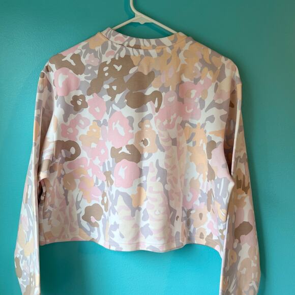 Adidas Womens Graphic Sweatshirt Pastel Camo Size Large Camouflage pullover - Picture 11 of 11